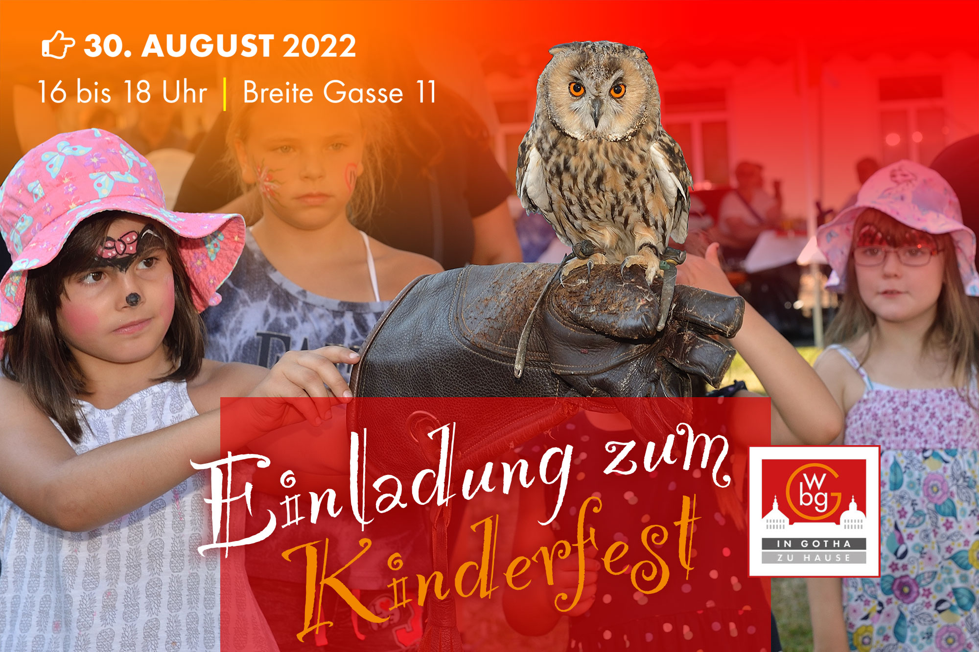 Einladung zum Kinderfest WBG Gotha